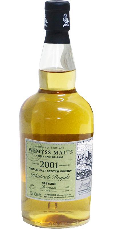 Benrinnes 2001 Wy Rhubarb Royale