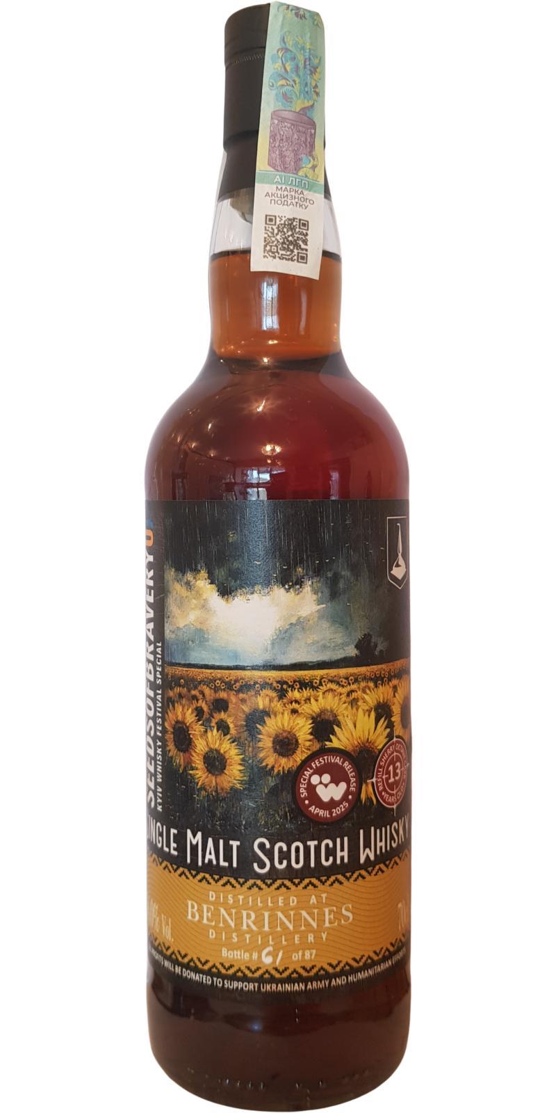 Benrinnes 2011 WUA SeedsOfBraveryUA