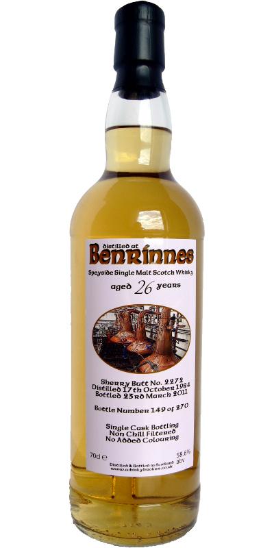Benrinnes 1984 WhB
