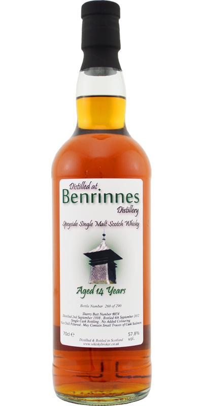 Benrinnes 1998 WhB