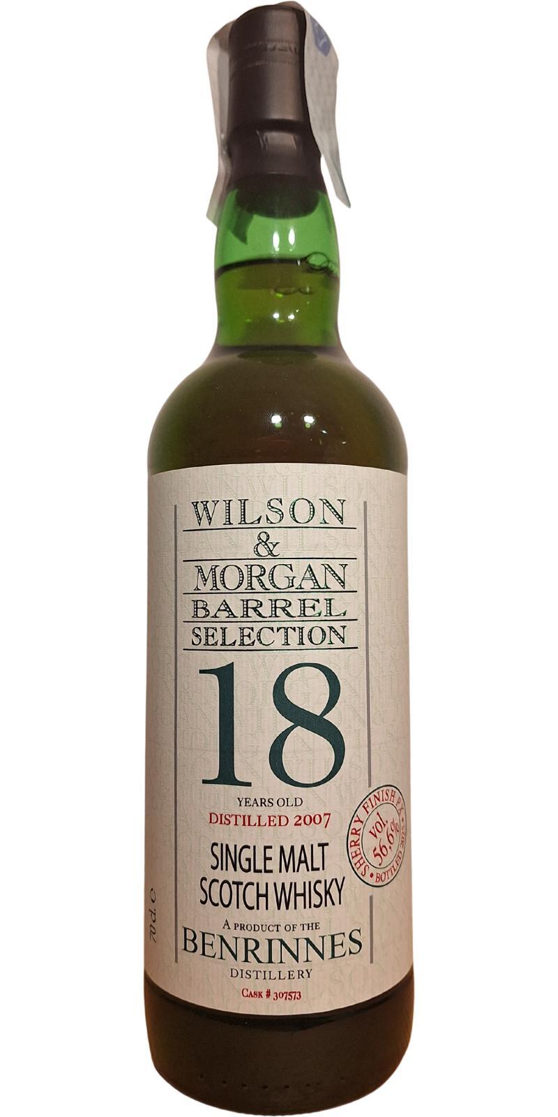 Benrinnes 2007 MW Barrel Selection - Cask Strength