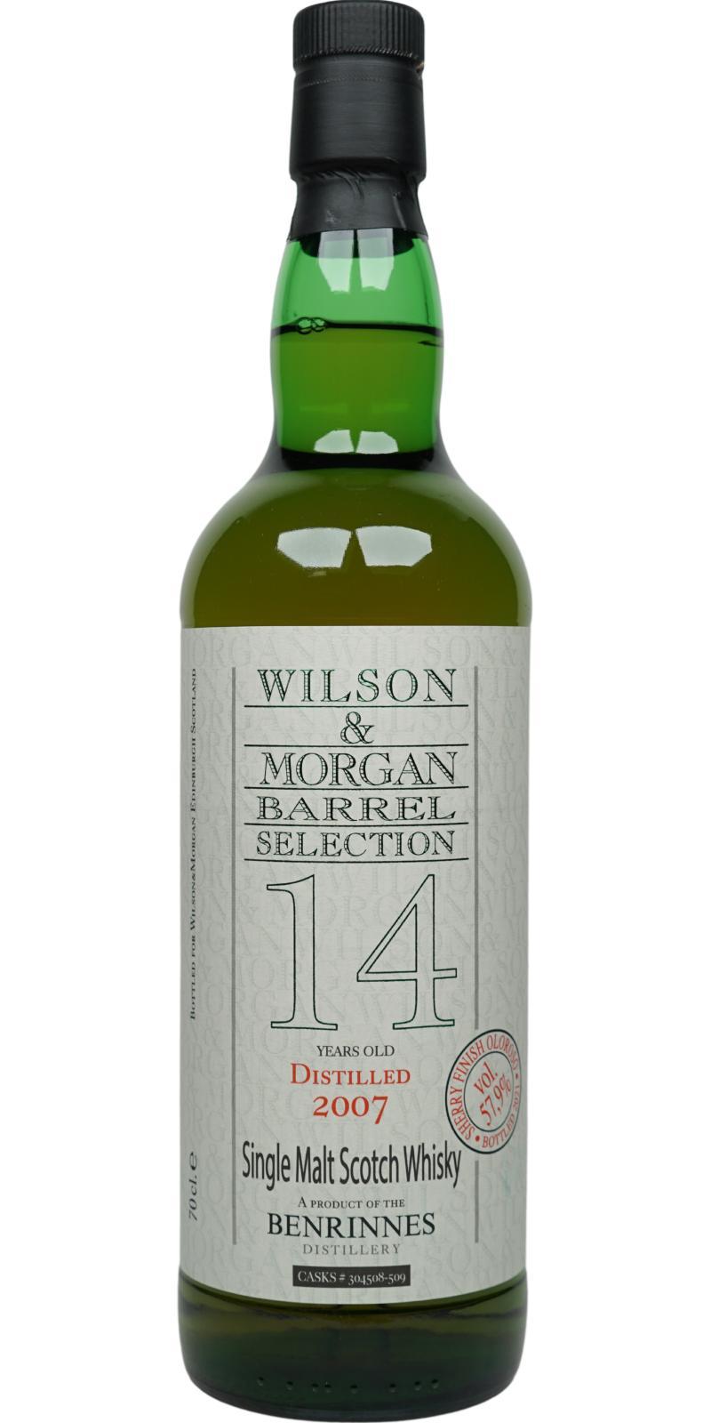 Benrinnes 2007 WM Barrel Selection - Cask Strength