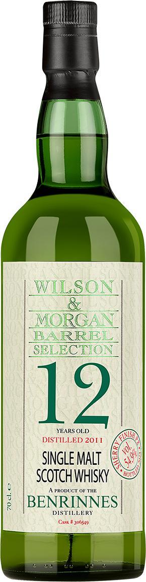 Benrinnes 2011 WM Barrel Selection - Cask Strength