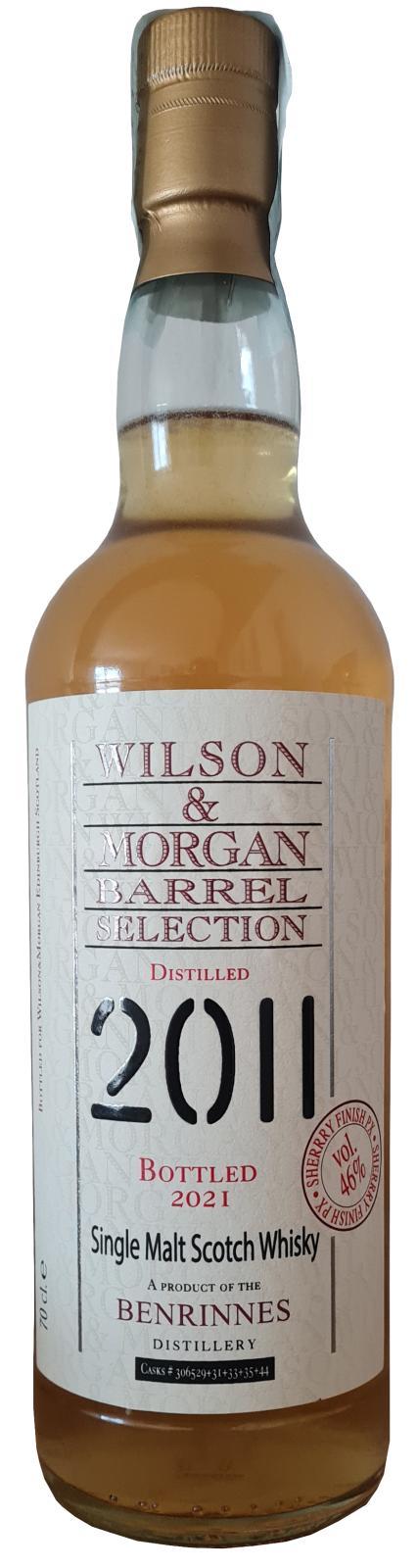 Benrinnes 2011 WM Barrel Selection