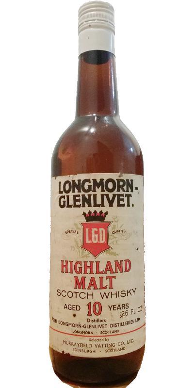 Longmorn 10-year-old Longmorn-Glenlivet Highland Malt
