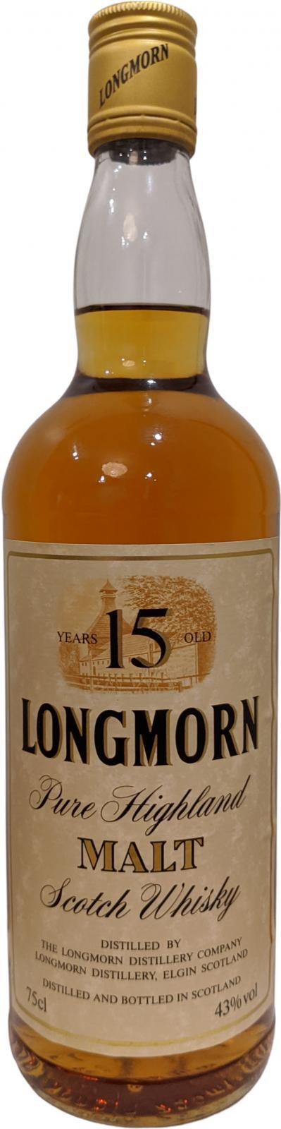 Longmorn 15-year-old Pure Highland Malt Scotch Whisky