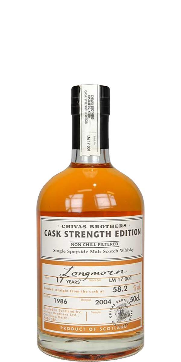 Longmorn 1986 Chivas Brothers - Cask Strength Edition