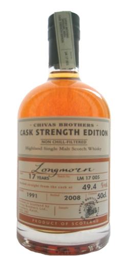 Longmorn 1991 Chivas Brothers - Cask Strength Edition