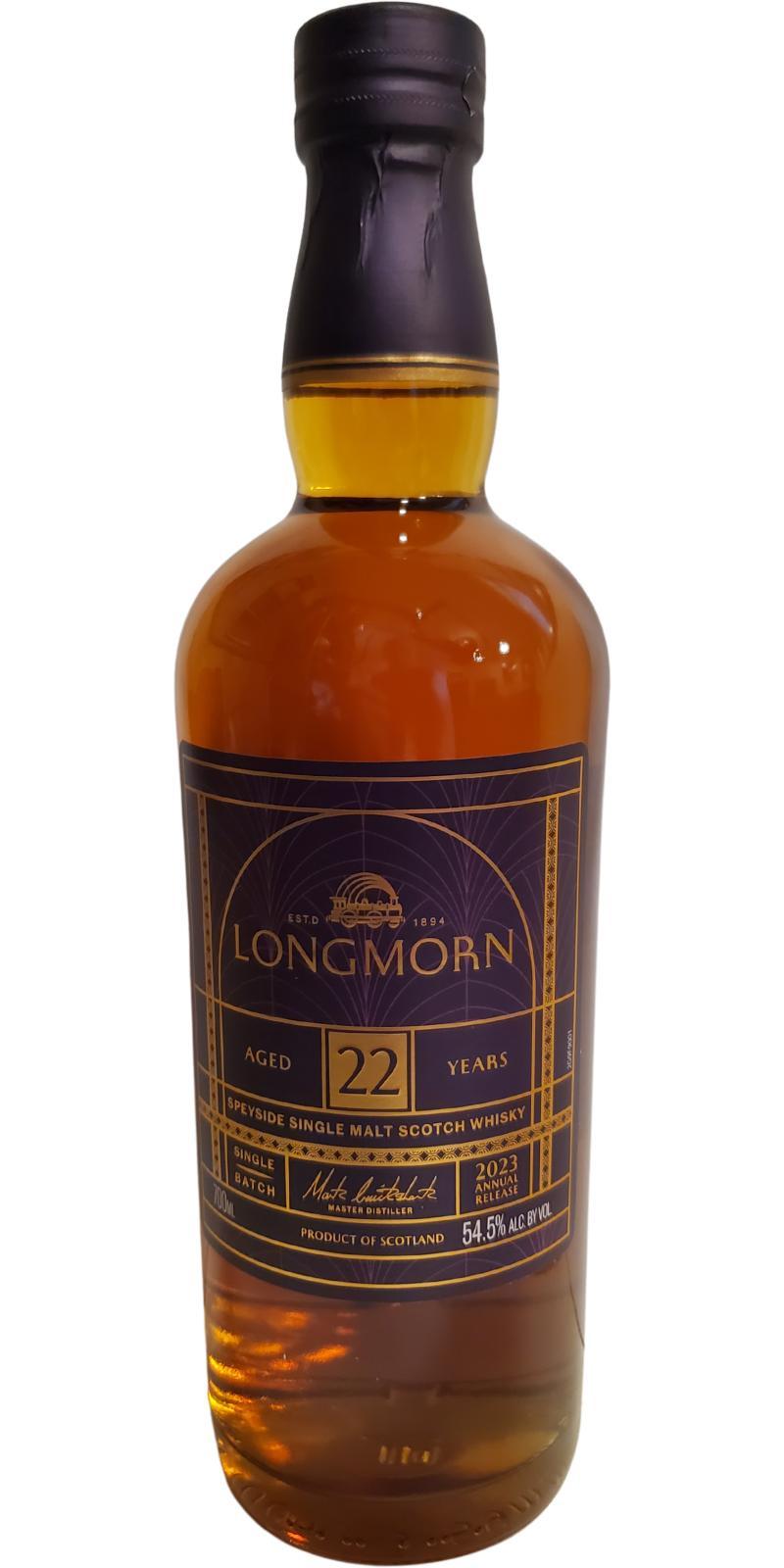 Longmorn 22-year-old Single Batch - Annual Release 2023