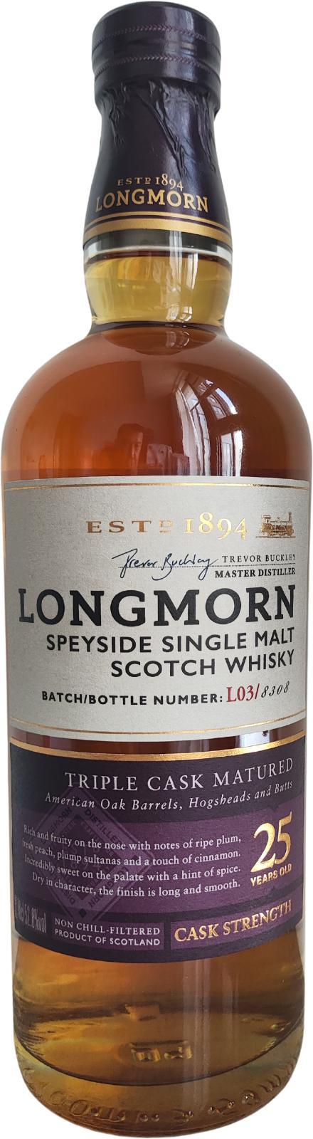 Longmorn 25-year-old Secret Speyside Collection