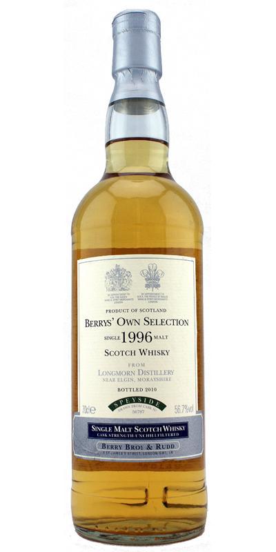 Longmorn 1996 BR Berrys' Own Selection