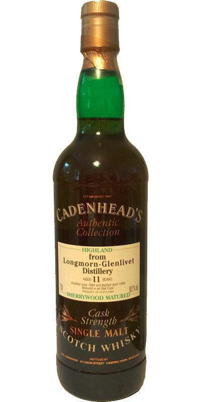 Longmorn 1984 CA Authentic Collection