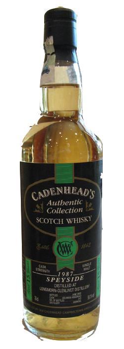 Longmorn 1987 CA Authentic Collection