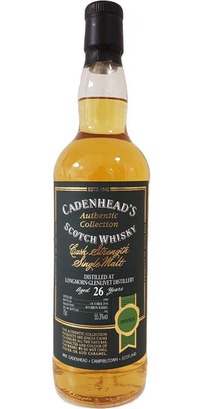 Longmorn 1990 CA Authentic Collection