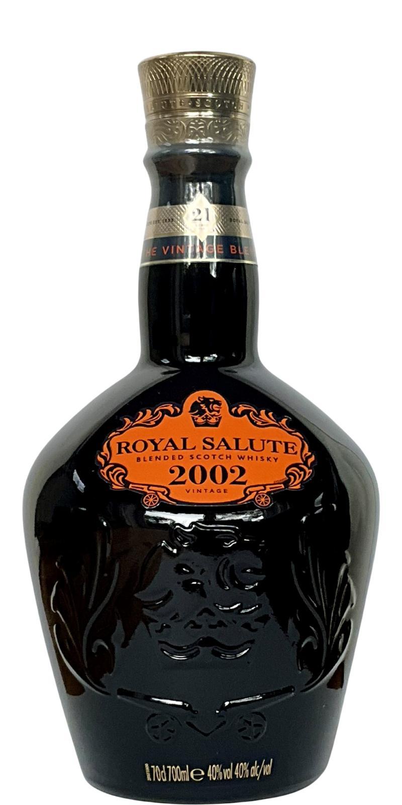 Royal Salute 2002 The Vintage Blend