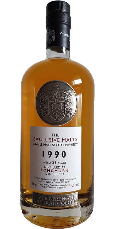 Longmorn 1990 CWC The Exclusive Malts