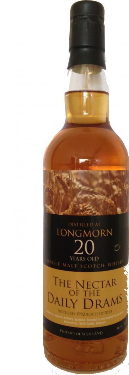 Longmorn 1992 DD The Nectar of the Daily Drams