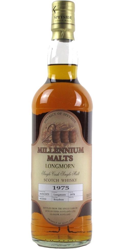 Longmorn 1975 DP 2000 Millennium Malts