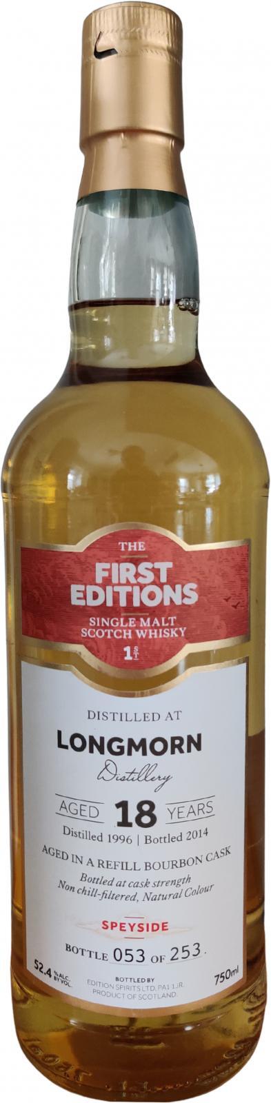 Longmorn 1996 ED The First Editions