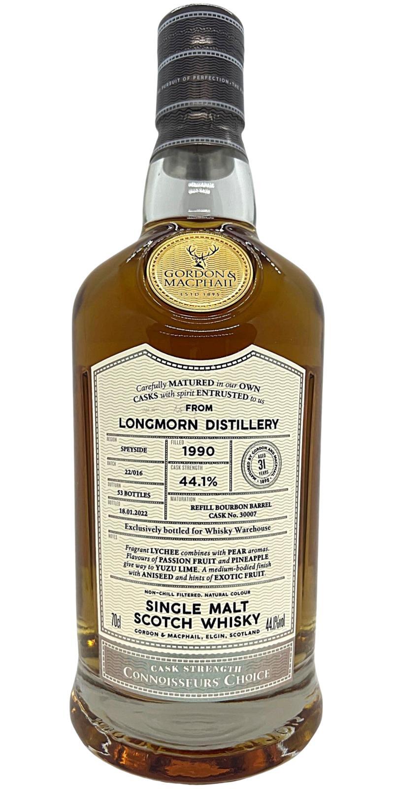 Longmorn 1990 GM Connoisseurs Choice