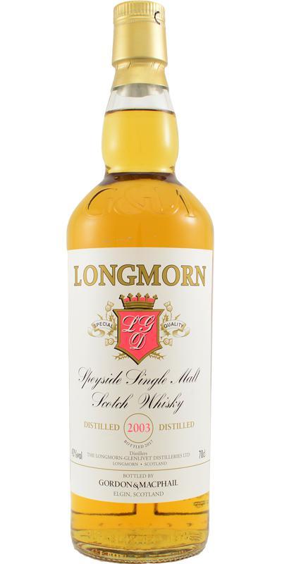Longmorn 2003 GM Licensed Bottling