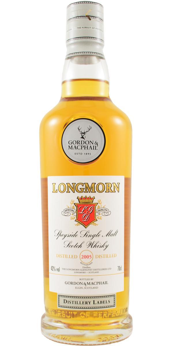 Longmorn 2005 GM Distillery Labels