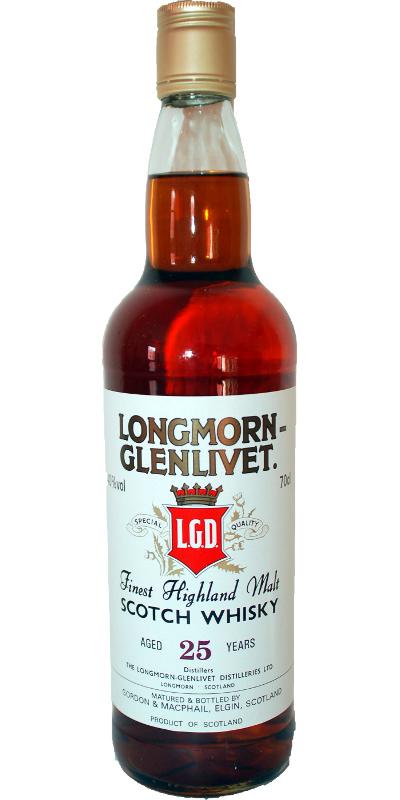 Longmorn 25-year-old GM Licensed Bottling
