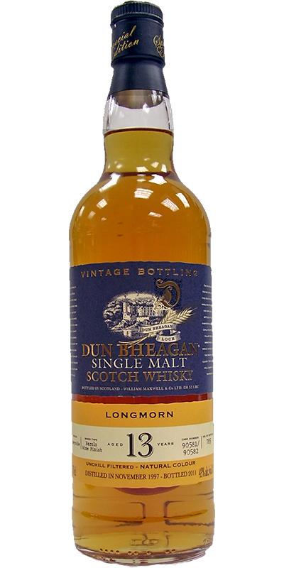 Longmorn 1997 IM Dun Bheagan