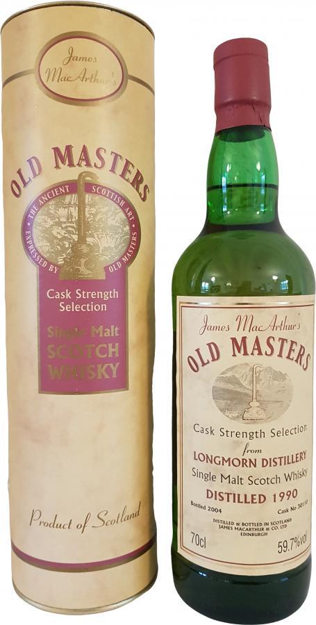 Longmorn 1990 JM Old Masters - Cask Strength Selection
