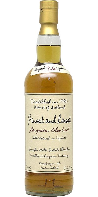 Longmorn 1980 Kb Finest and Rarest