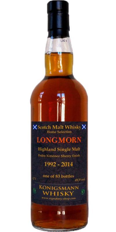 Longmorn 1992 Km Home Selection
