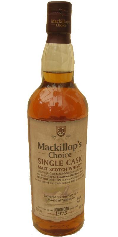 Longmorn 1975 McC Single Cask