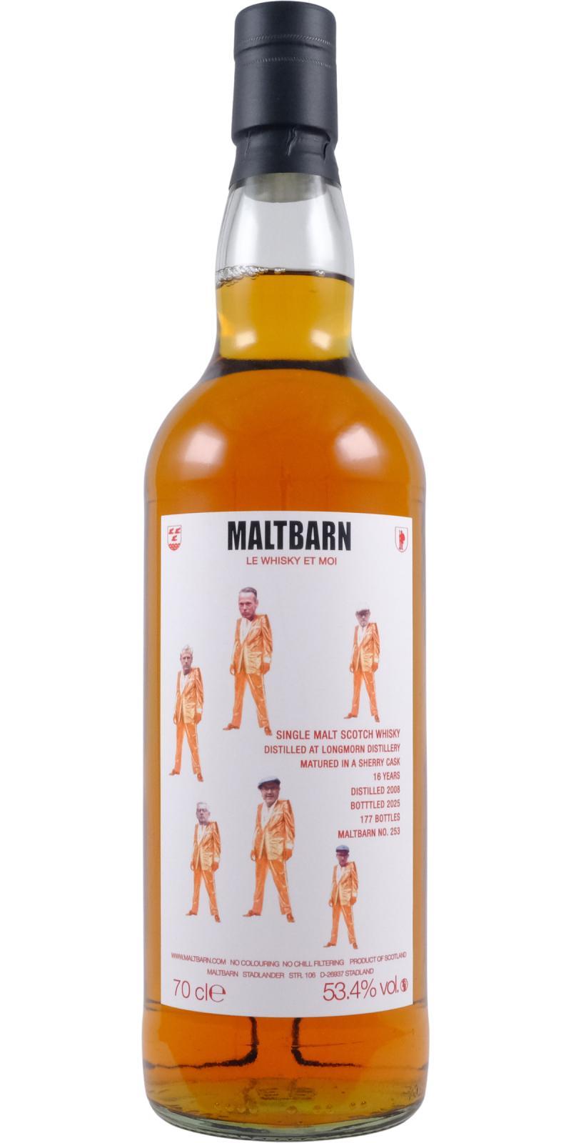 Longmorn 2008 MBa No. 253