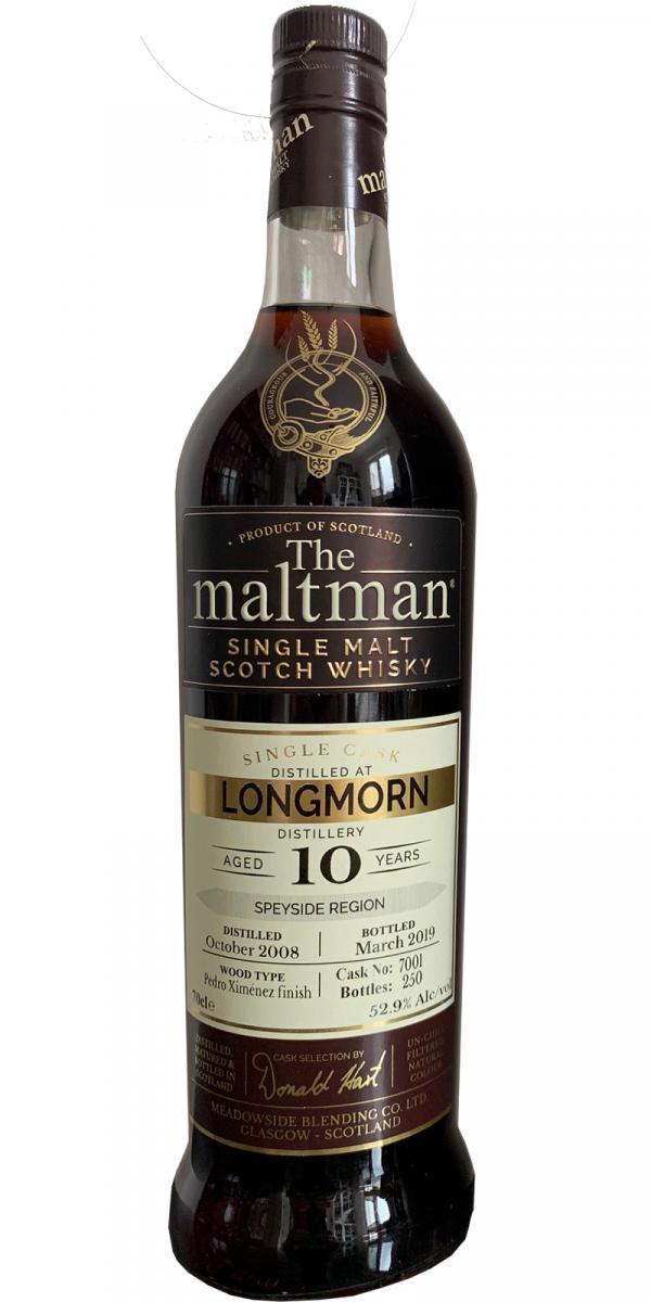Longmorn 2008 MBl The Maltman