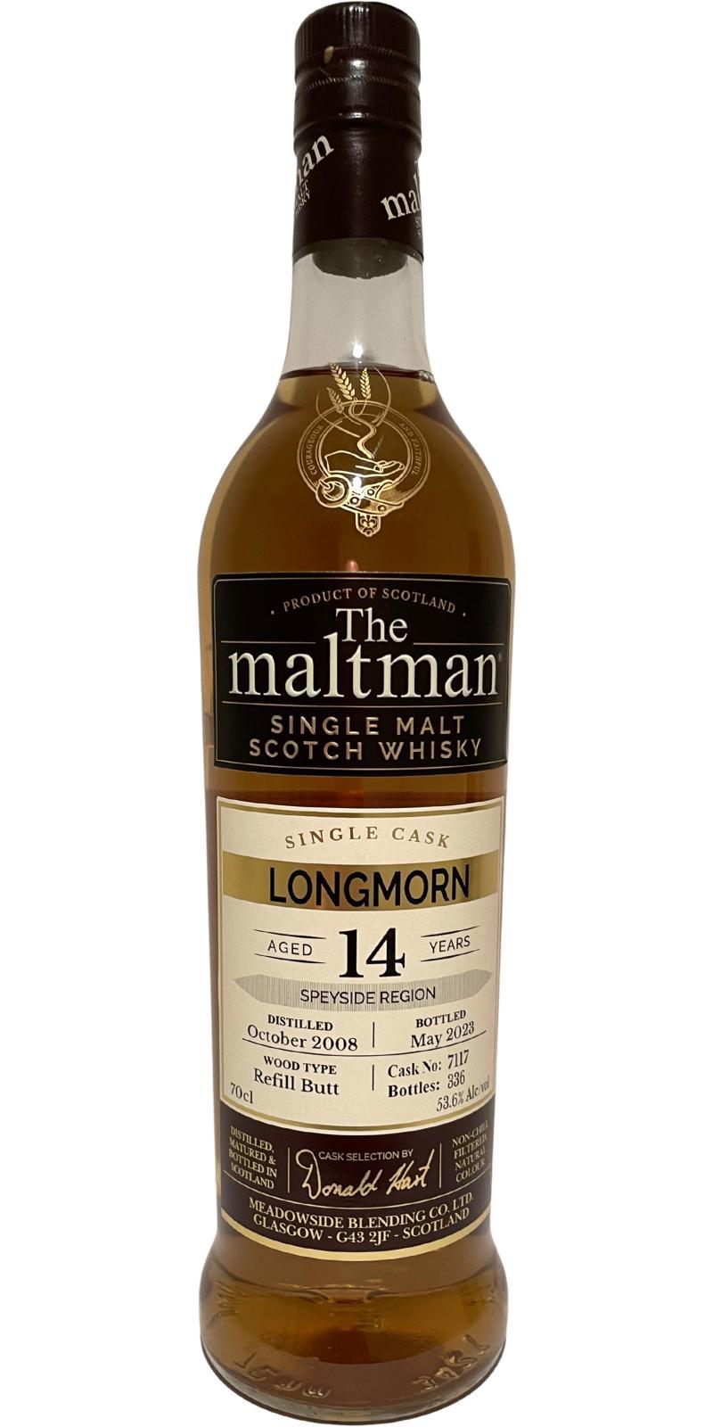 Longmorn 2008 MBl The Maltman