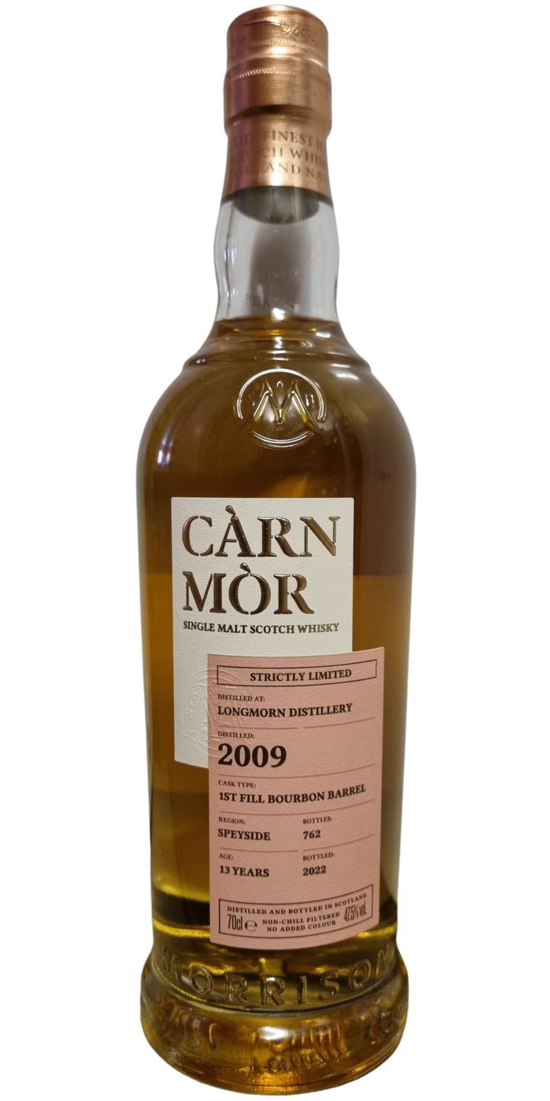 Longmorn 2009 MSWD Càrn Mòr - Strictly Limited