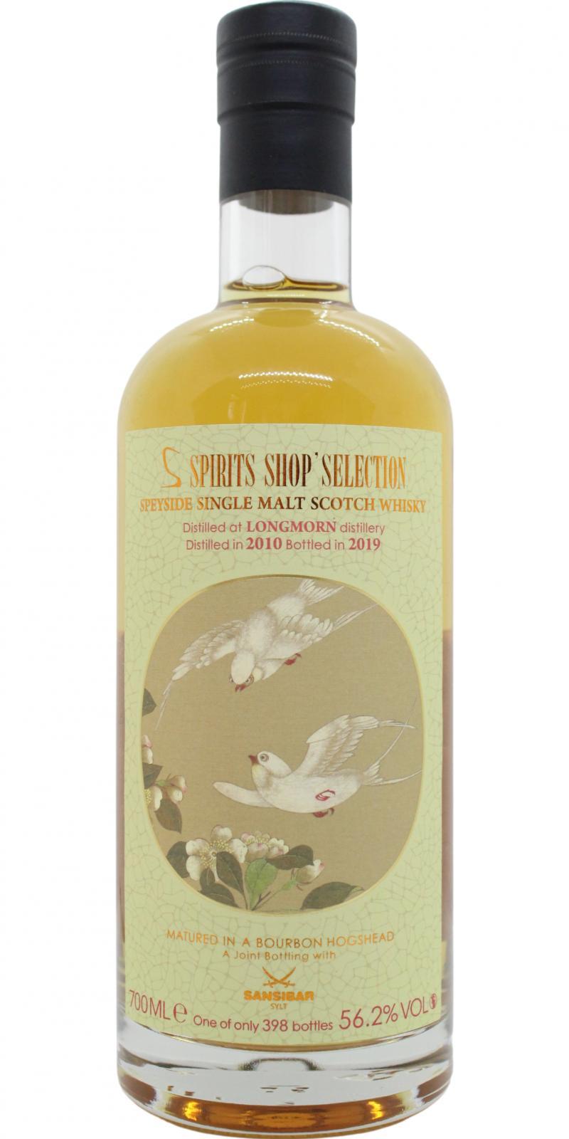 Longmorn 2010 Sb Spirits Shop' Selection