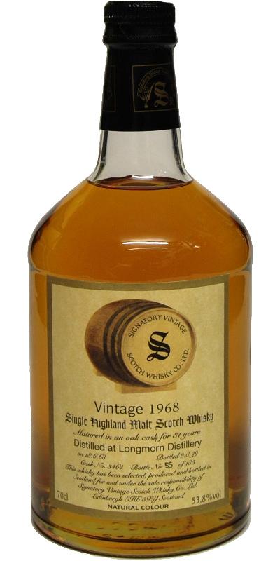 Longmorn 1968 SV Vintage Collection - Dumpy