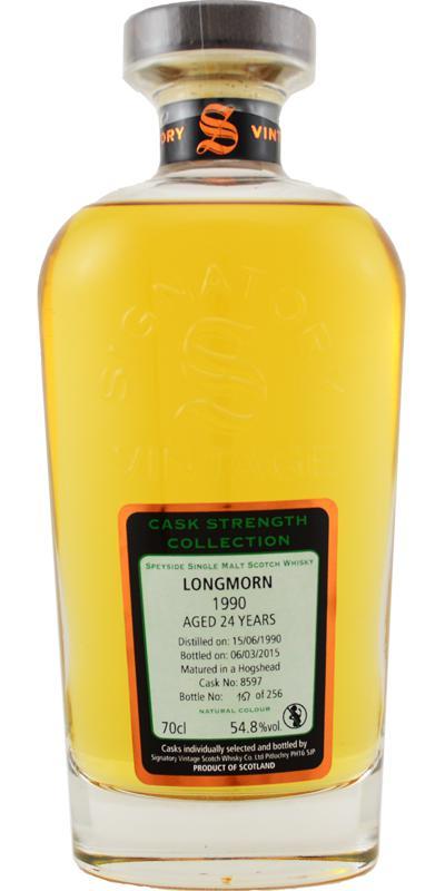 Longmorn 1990 SV Cask Strength Collection