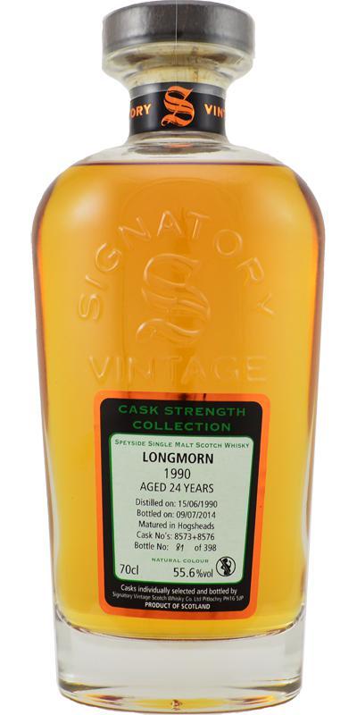 Longmorn 1990 SV Cask Strength Collection