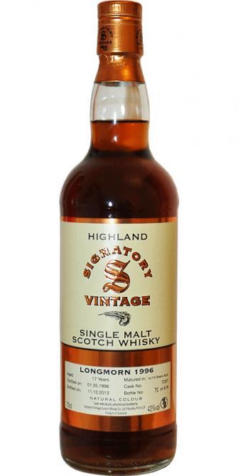 Longmorn 1996 SV Vintage Collection