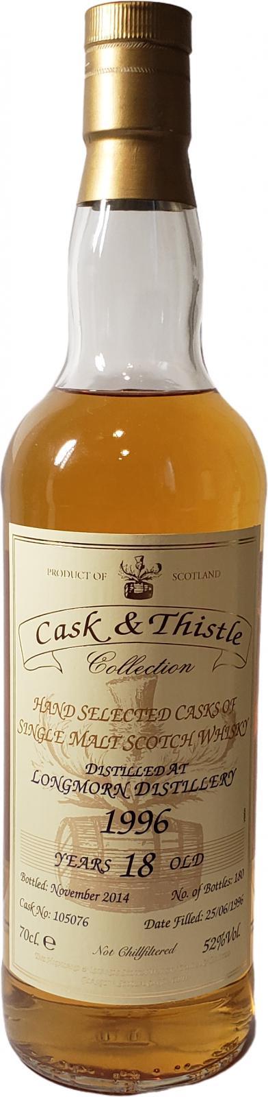 Longmorn 1996 H&I Cask & Thistle Collection