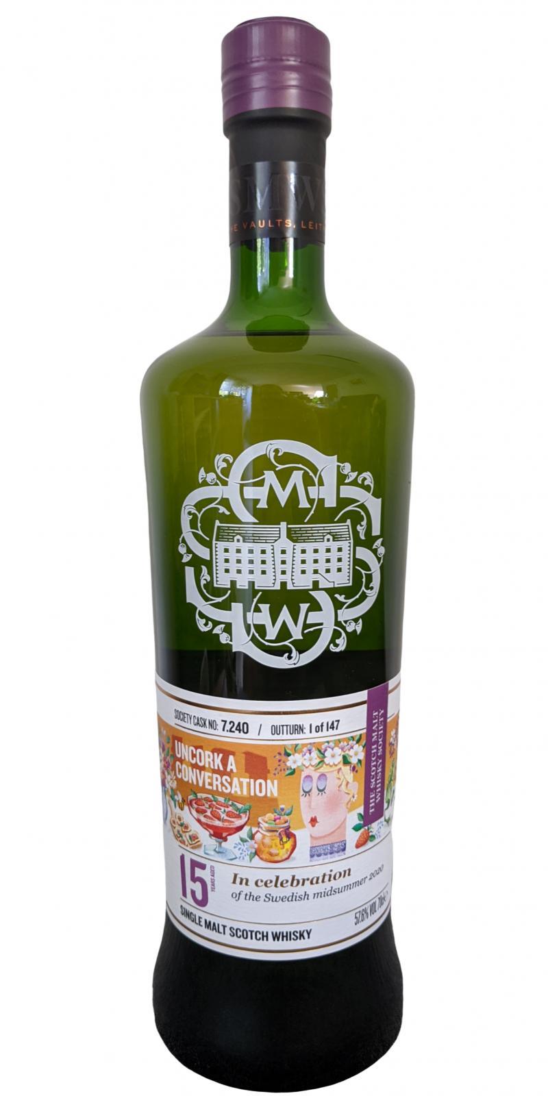 Longmorn 15-year-old SMWS 7.240 Uncork a conversation