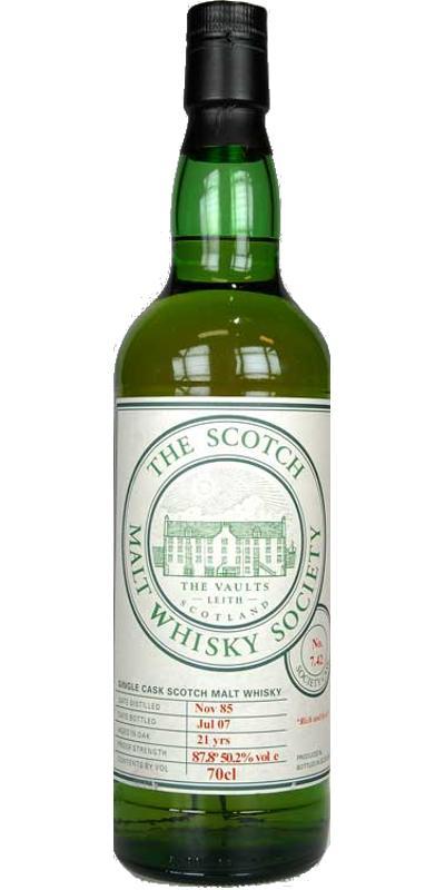 Longmorn 1985 SMWS 7.42 Rich and healthy