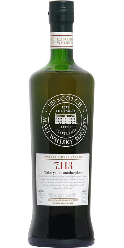 Longmorn 1989 SMWS 7.113 'Takes you to another place'