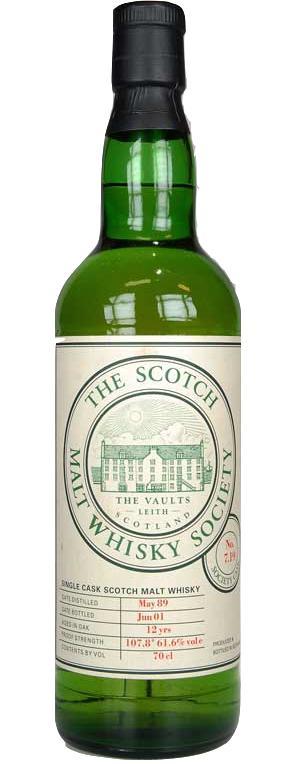 Longmorn 1989 SMWS 7.19 Tarte Tatin and potatoes in a sack