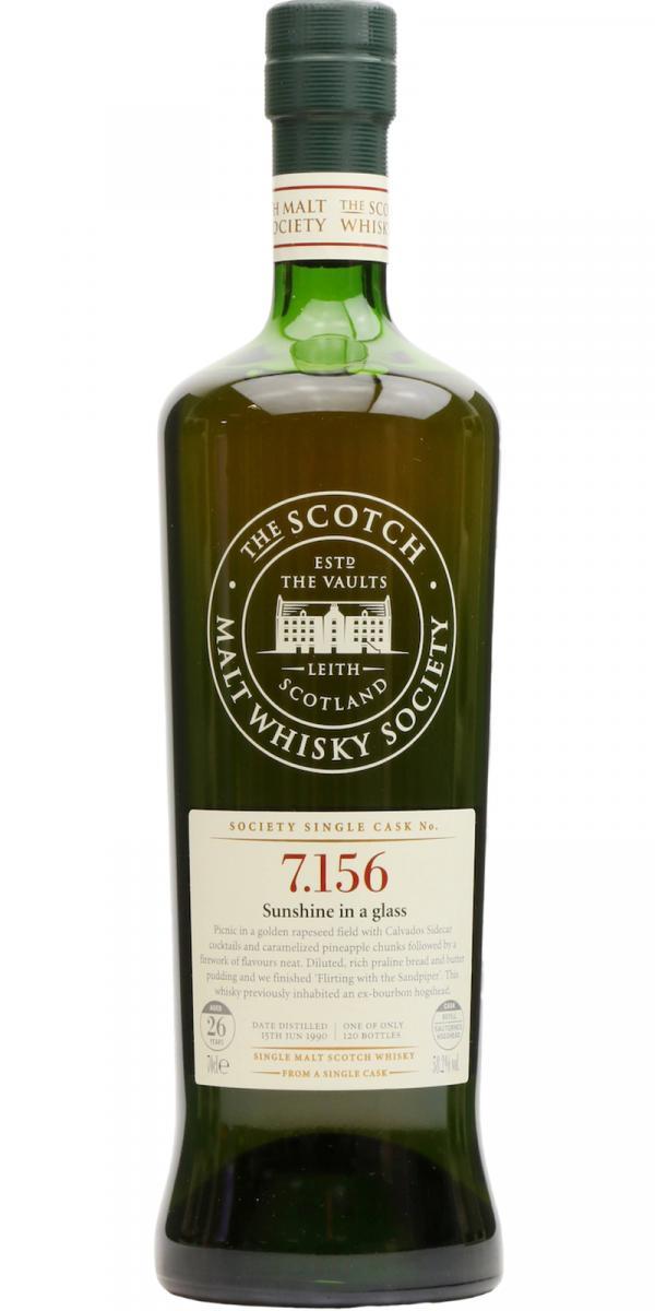 Longmorn 1990 SMWS 7.156 Sunshine in a glass