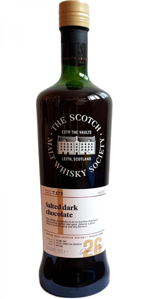 Longmorn 1990 SMWS 7.173 Salted dark chocolate