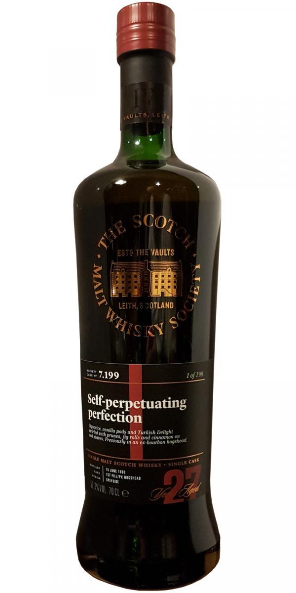 Longmorn 1990 SMWS 7.199 Self-perpetuating perfection