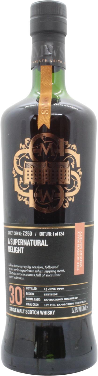 Longmorn 1990 SMWS 7.250 A supernatural delight